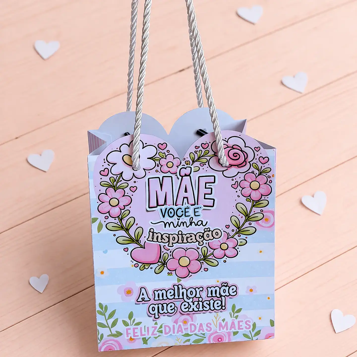 Arquivo Dia das Mães Sacola Coração 1