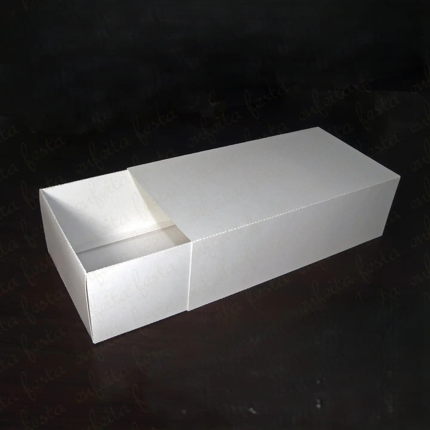 Arquivo de Corte Caixa Deslizante Tampa 16,5x8,5x5cm 1