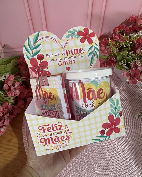 Arquivo Dia das Mães Caixa Envelope