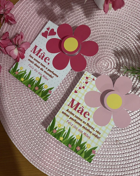 Arquivo Dia das Mães Card Creme 4 ML