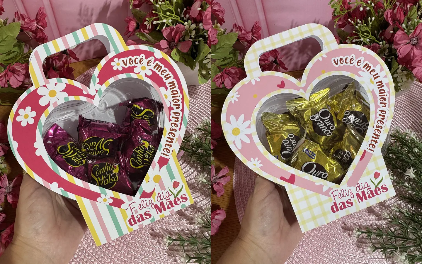 Arquivo Dia das Mães Cinta Coraçao de Acetato 1