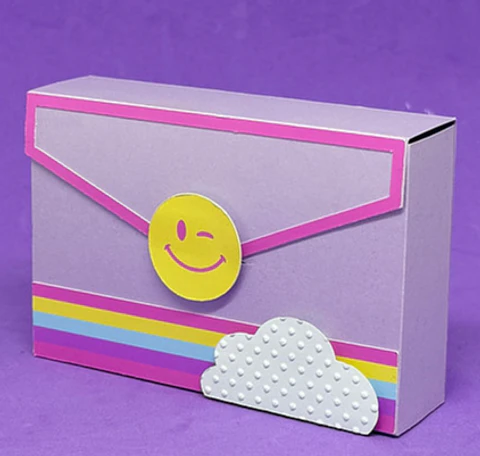 Arquivo de Corte Envelope para Kit Kat 