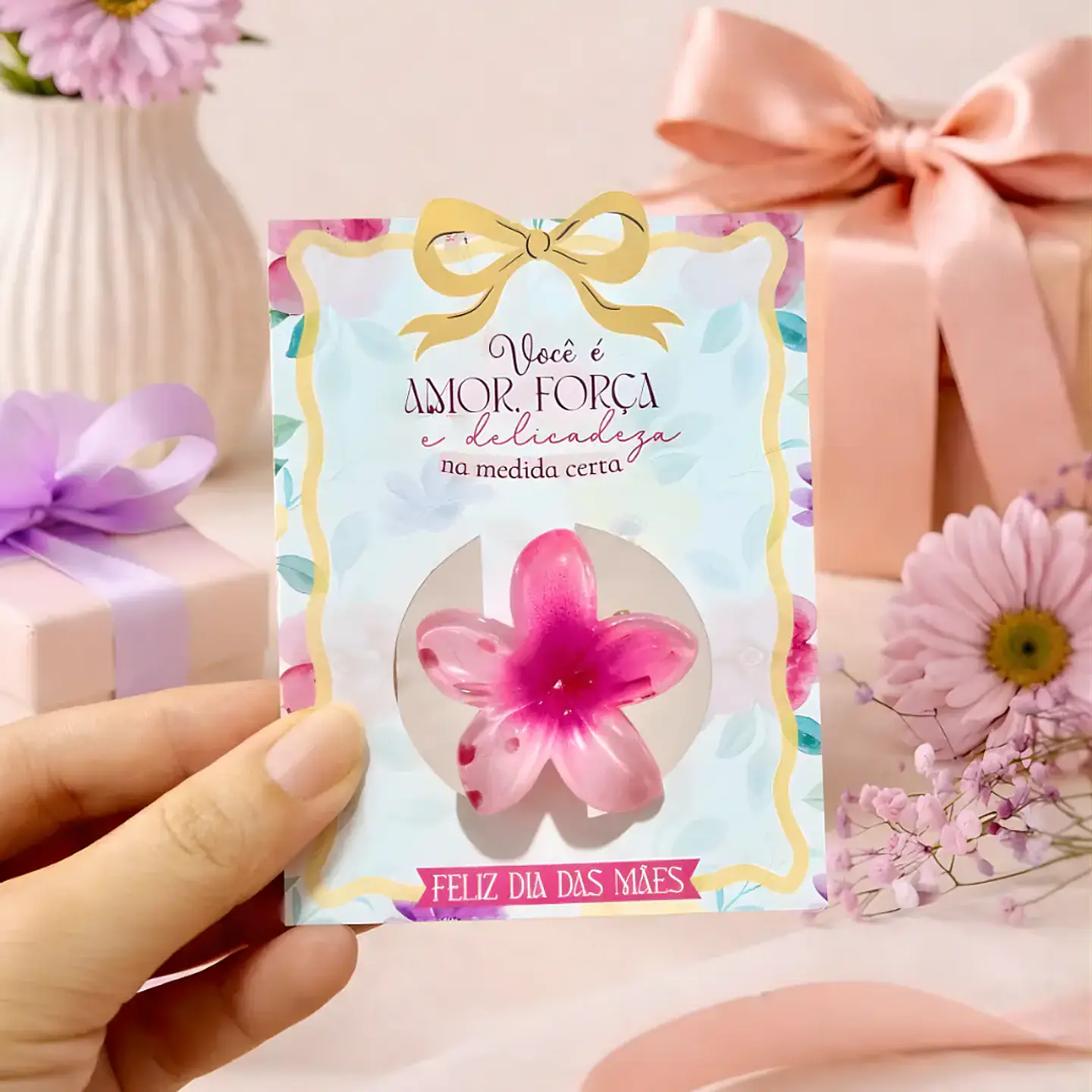 Arquivo Dia das Mães Card Presilha Flor 1