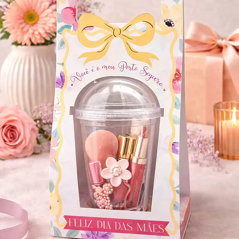 Arquivo Dia das Mães Porta Copo Bolha
