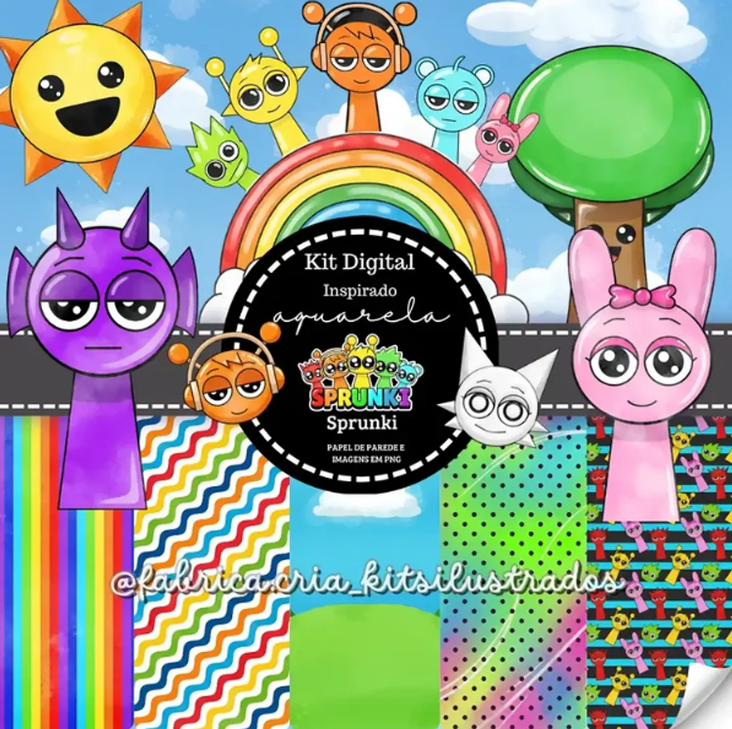 Kit Digital Sprunki 1