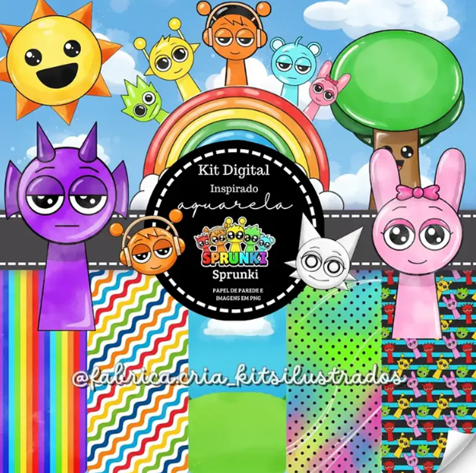 Kit Digital Sprunki 1