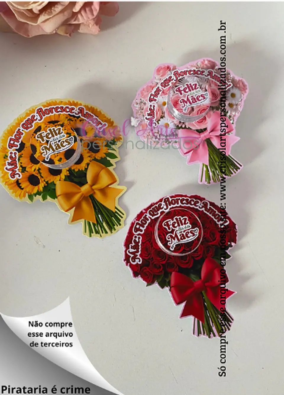 Arquivo Dia das Mães Card Buquê Misto Mini Hidratante 1