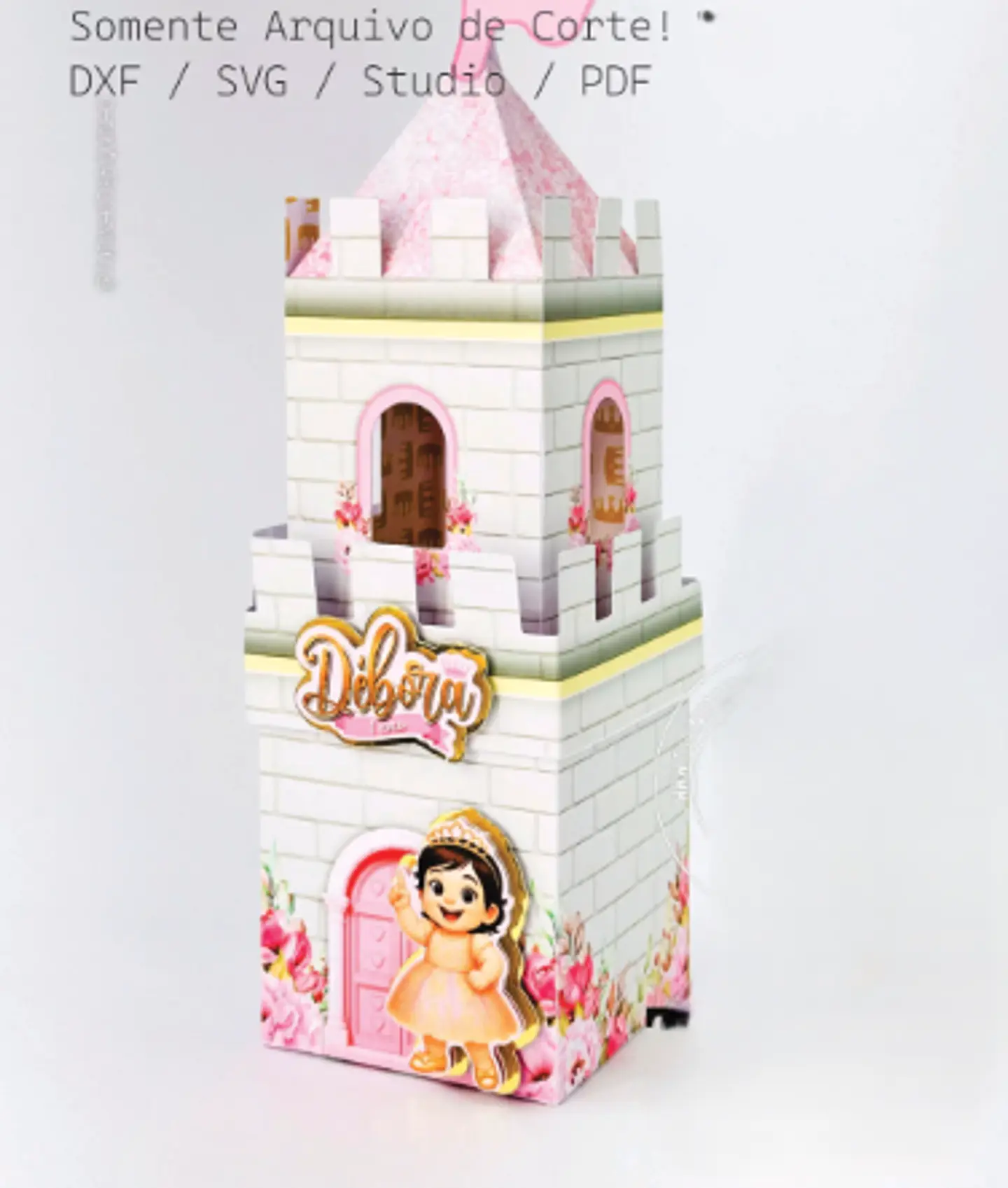 Arquivo de Corte Caixa Castelo Princesa 1