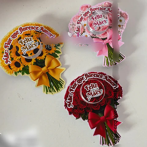 Arquivo Dia das Mães Card Buquê Misto Mini Hidratante