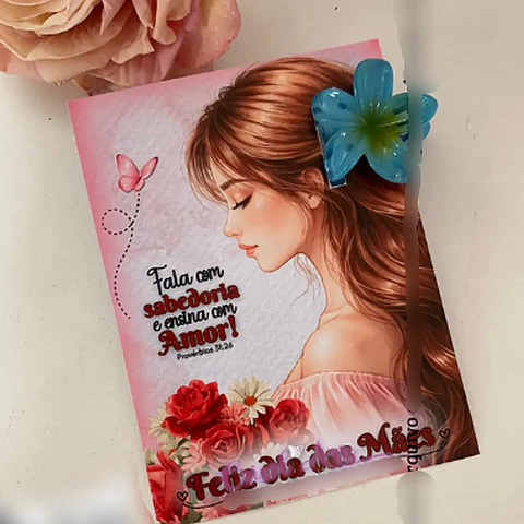 Arquivo Dia das Mães Card Mini Presilha