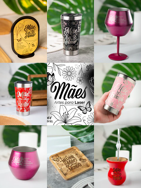 Arquivo dia das Mães Laser Mães