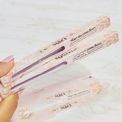 Arquivo Dia das Mães Caixa Caneta