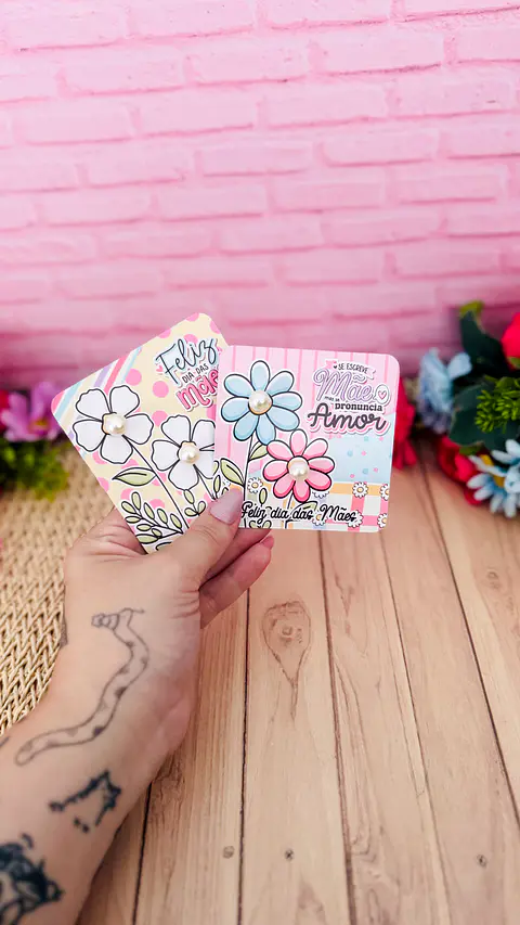 Arquivo Dia das Mães Card Brinco