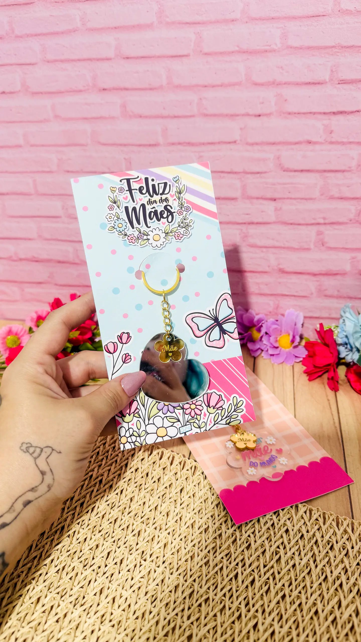 Arquivo Dia das Mães Card Chaveiro 1