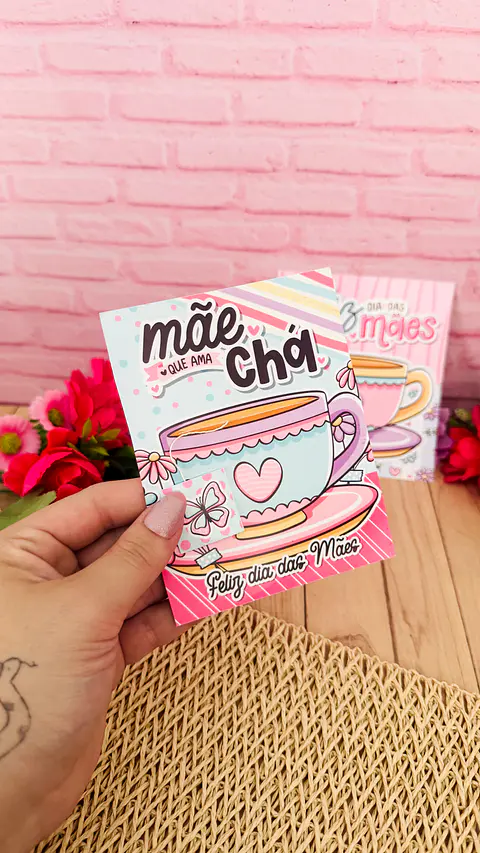Arquivo Dia das Mães Card para chá