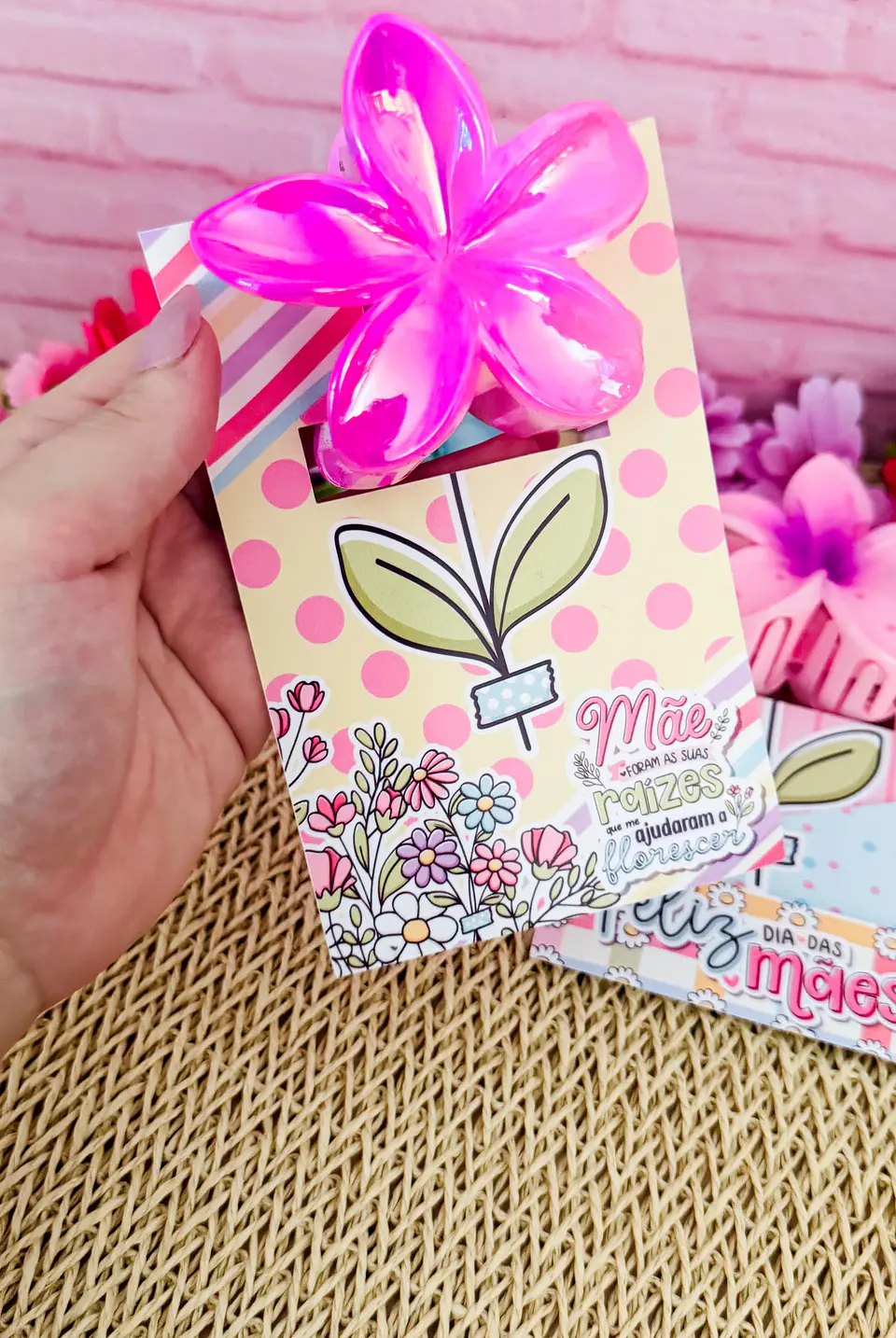 Arquivo Dia das Mães Card para piranha cabelo 1