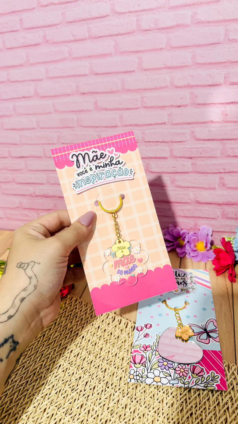 Arquivo Dia das Mães Card Chaveiro 2