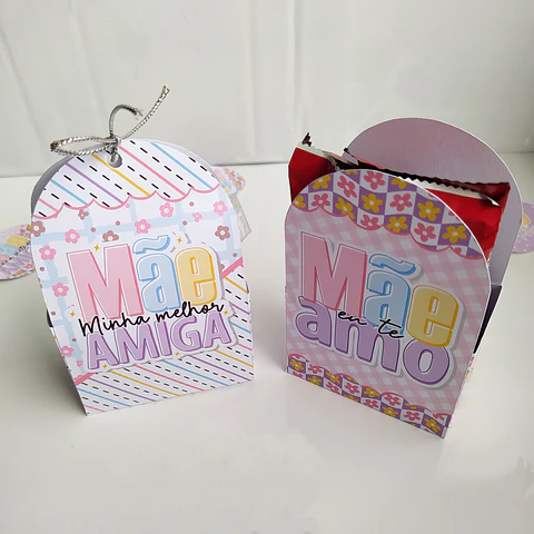 Arquivo Dia das Mães Mini Cestinha para Sabonete