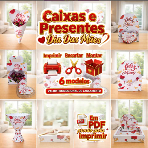 Arquivo Dia das Mães Caixas e Presentes