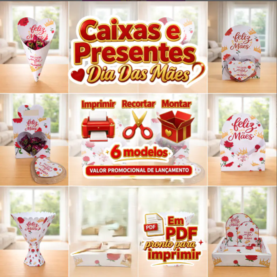 Arquivo Dia das Mães Caixas e Presentes 1