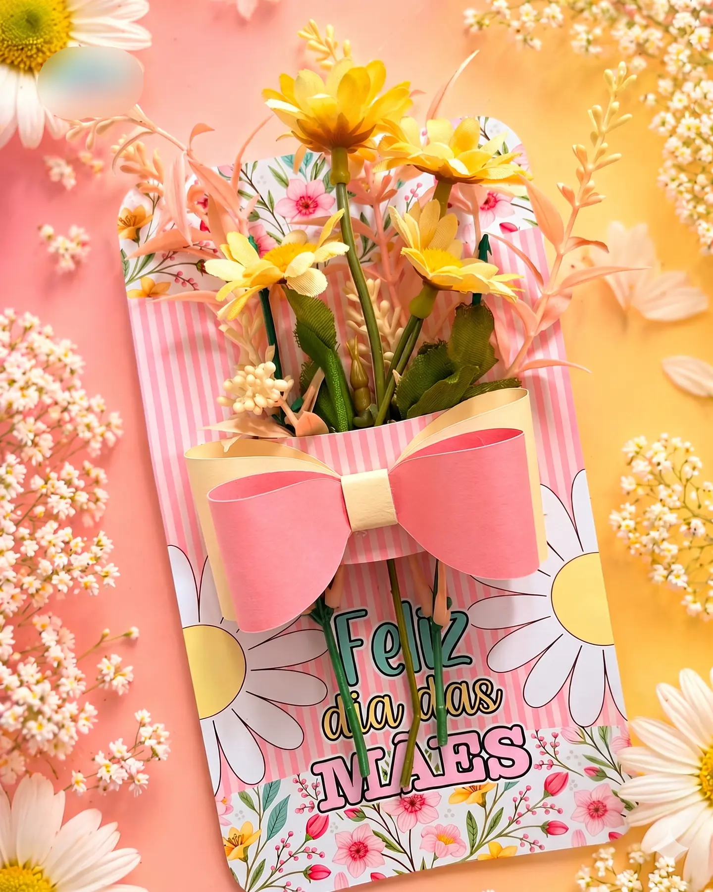 Arquivo Dia das Mães Card Flores 1