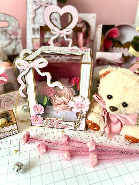 Arquivo Dia das Mães Caixa Estampa Floral