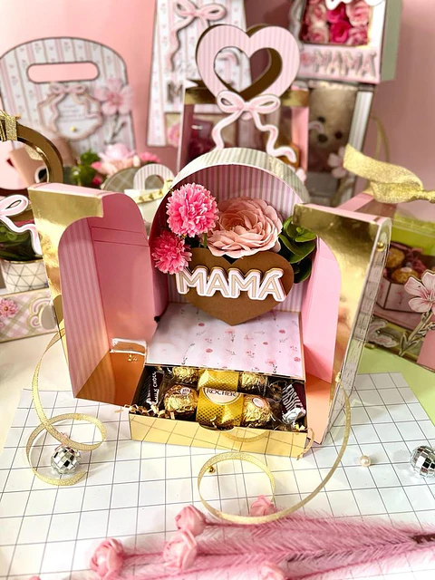 Arquivo Dia das Mães Caixa Surpresa com Coração