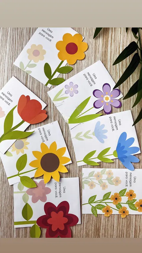 Arquivo de Corte Carta Flores