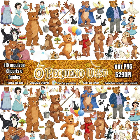 Kit Digital Pequeno Urso