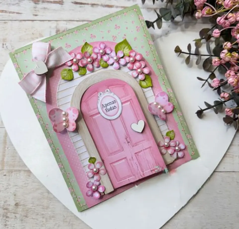 Arquivo Dia das Mães Cartão Portinha de Fada 1