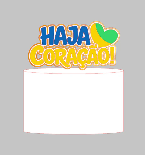 Arquivo Topo de Bolo Copa do Mundo - Haja Coração