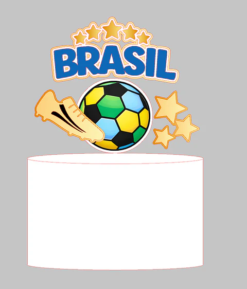 Arquivo Topo de Bolo Copa do Mundo - Vai Brasil