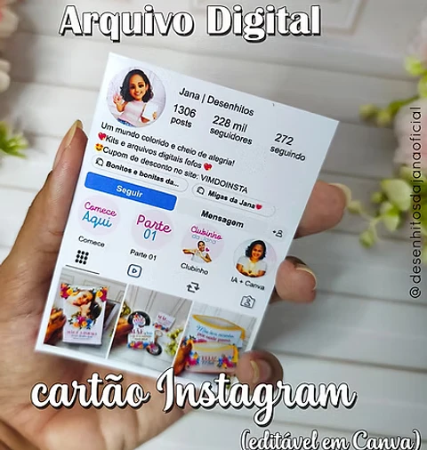 Arquivo de Corte Cards Instagram