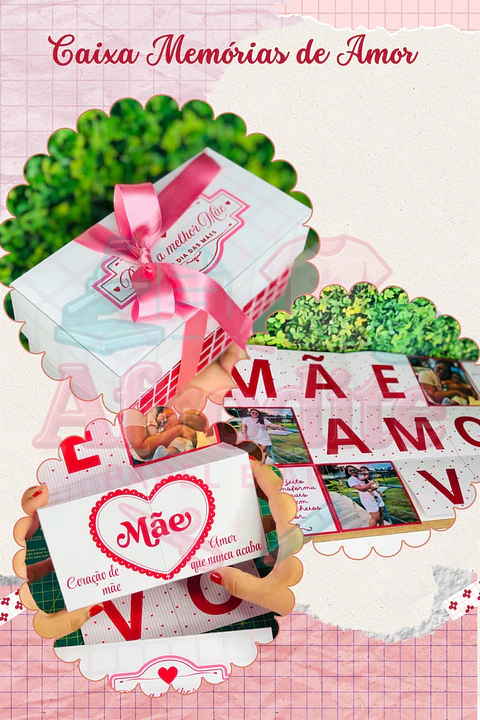 Arquivo Dia das Mães Caixa Memórias de Amor