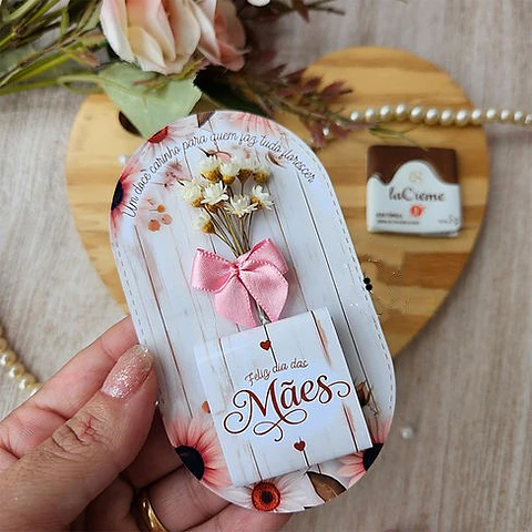 Arquivo Dia das Mães Cartão flor Cacau Show