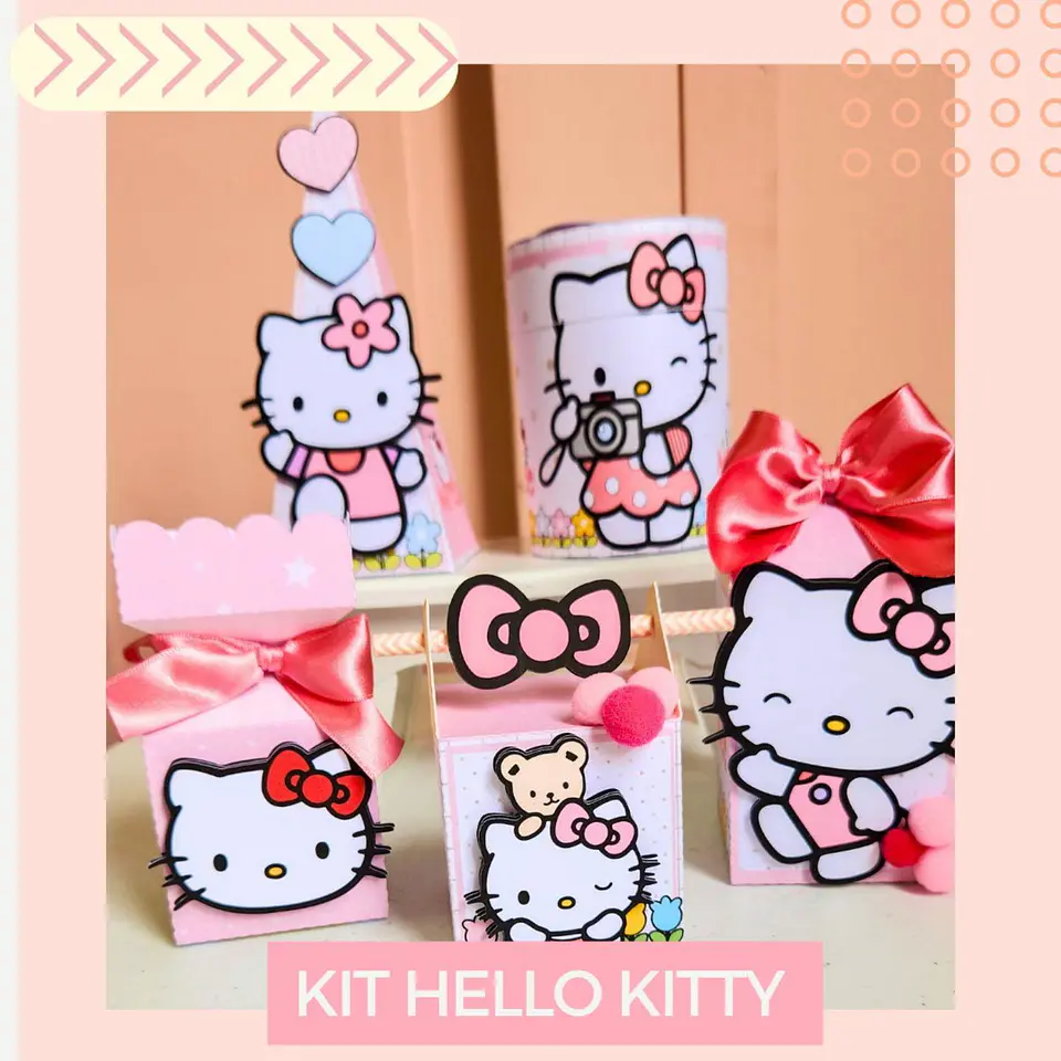 Arquivo de Corte Hello Kitty 1