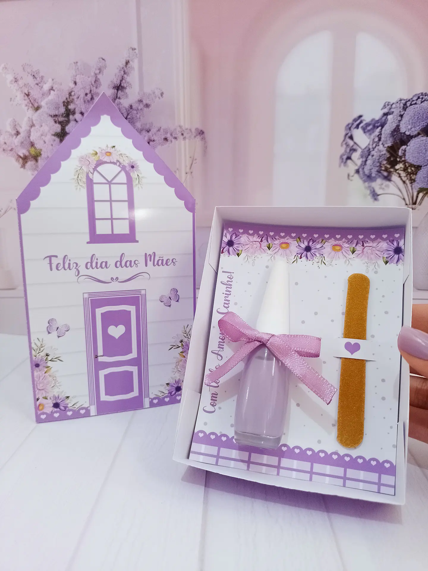 Arquivo Dia das Mães Caixinha Casa Esmalte e Lixa 1