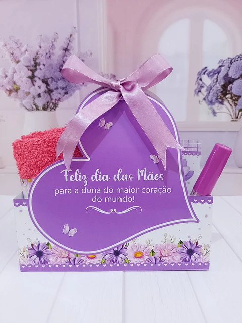 Arquivo Dia das Mães Embalagem Coração