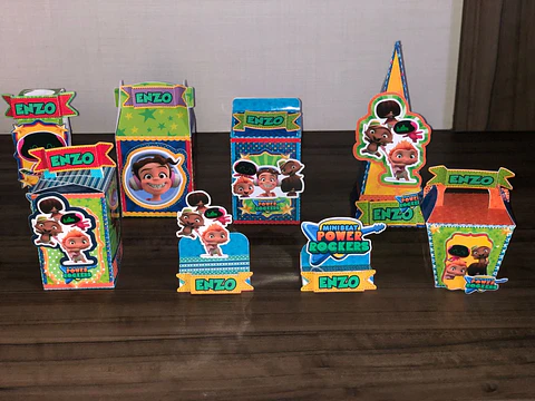 Arquivo de corte Mini Beats Power Rockers