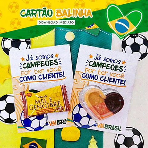Arquivo Copa do Mundo Card Balinha Cliente