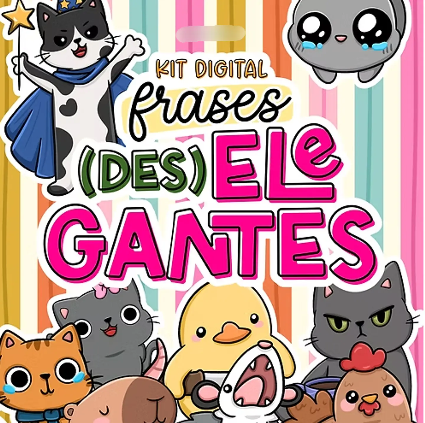 Kit Digital Frases Deselegantes 1