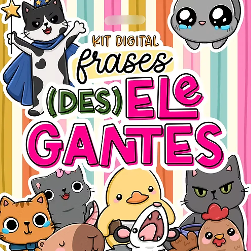 Kit Digital Frases Deselegantes 1