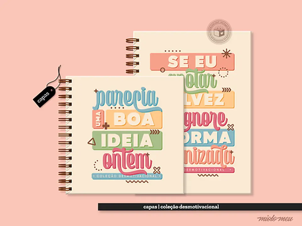 Arquivo Encadernação Desmotivacional  Capas & Artes 1