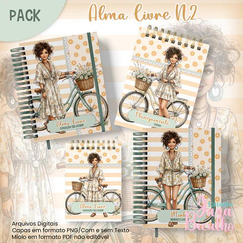 Arquivo Encadernação Pack Alma Livre N2