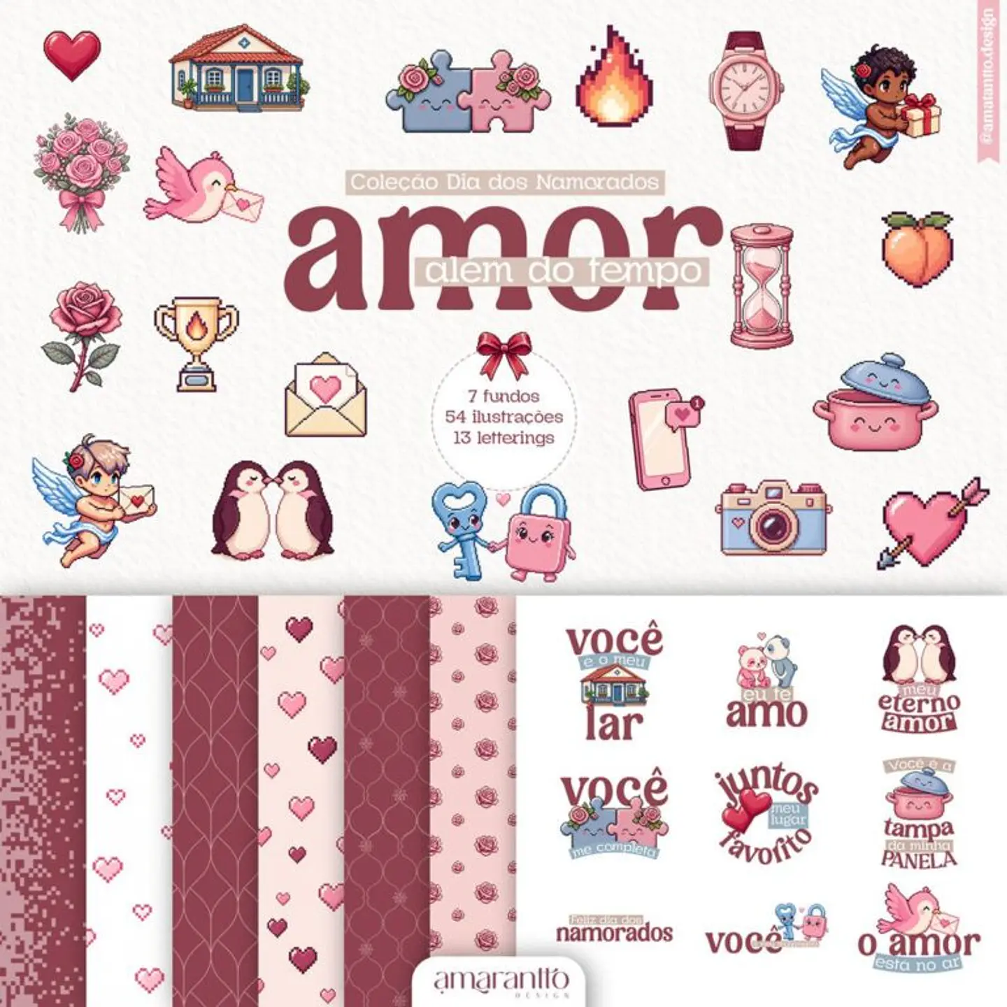 Arquivo KIt Digital Dia dos Namorados  1