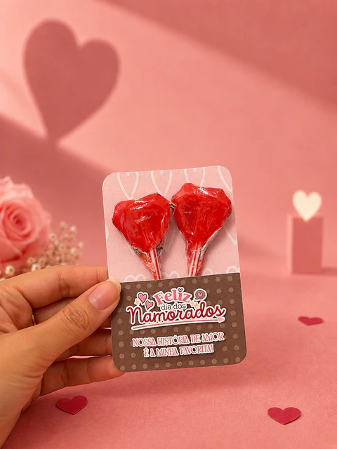 Arquivo Dia dos Namorados Card para 2 pirulitos
