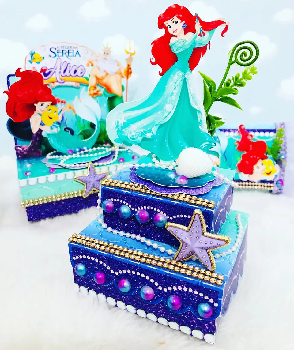 Arquivo de Corte Ariel - Pequena Sereia 1