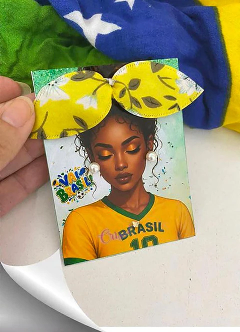 Arquivo Copa do Mundo Card Para Brinco e Xuxinha Brasil