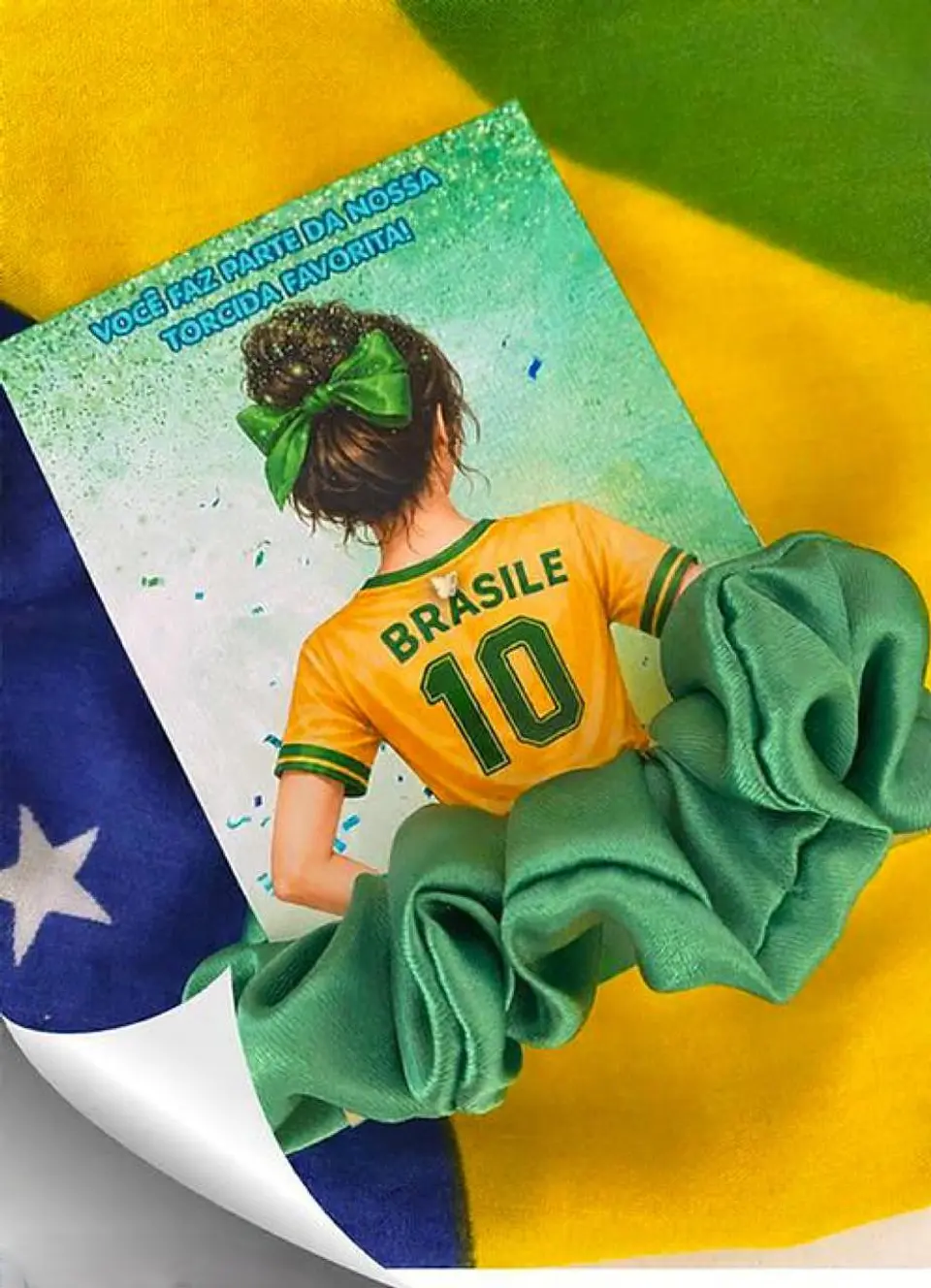 Arquivo Copa do Mundo Card Xuxinha Brasil Amarelo 1