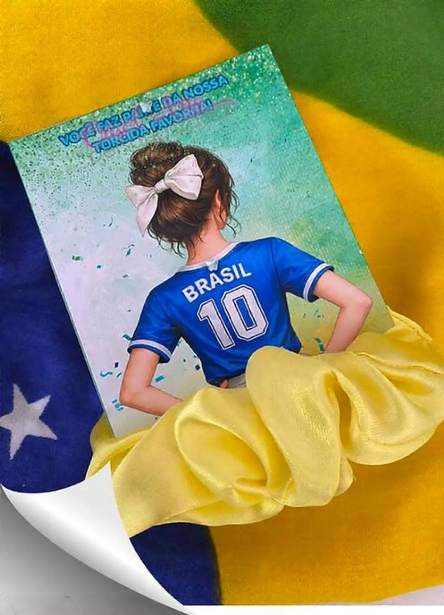 Arquivo Copa do Mundo Card Xuxinha Brasil Azul 1